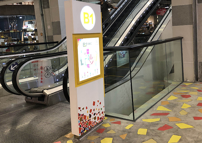 商场指示牌