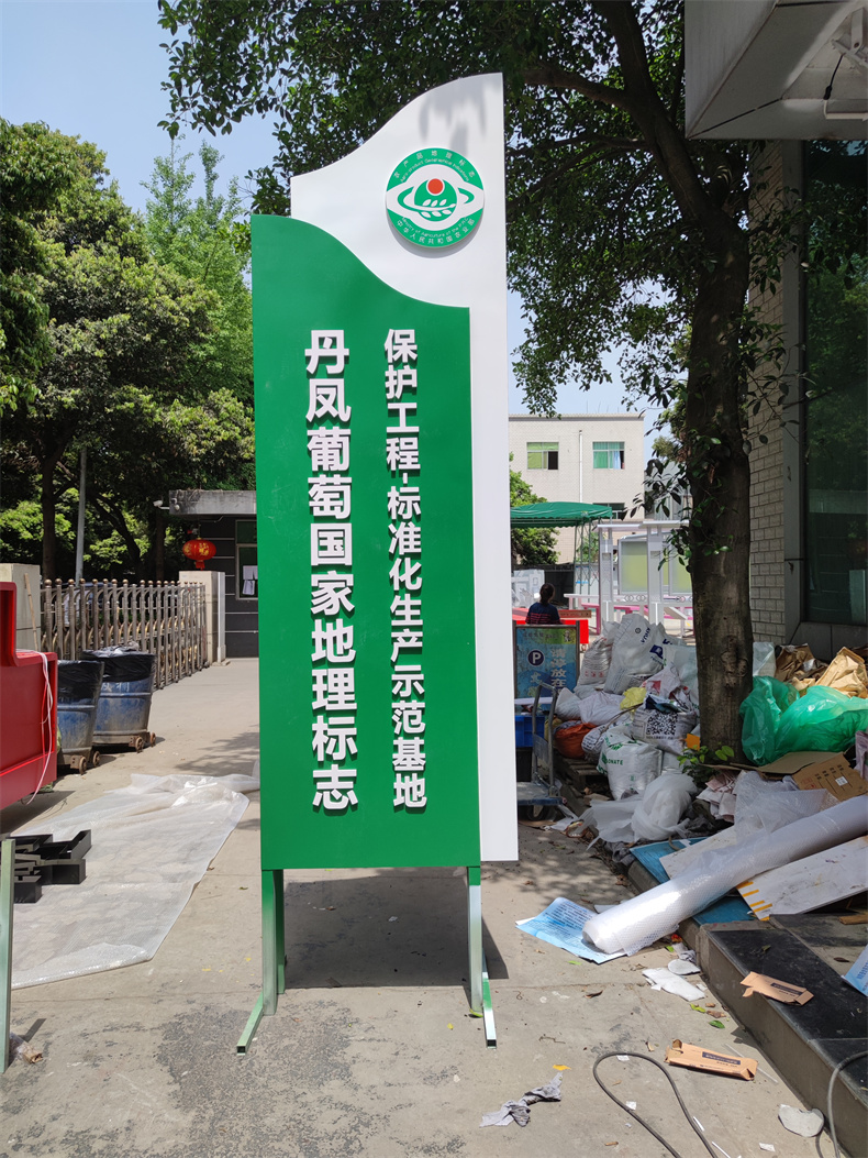 公园指示牌